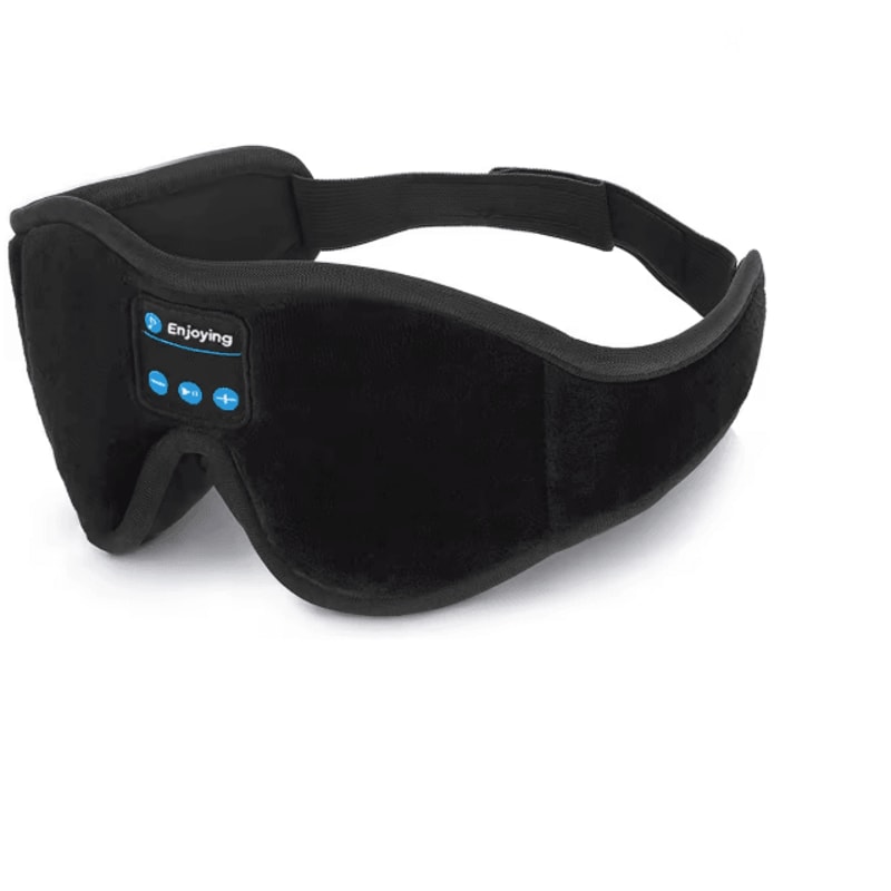 Bluetooth Sleep Headphones 3D Eye Mask With Built In HD Speakers 2