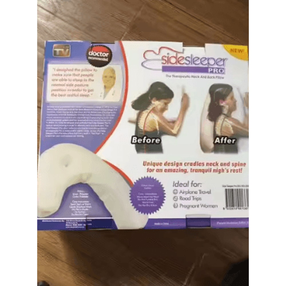 U Shaped Neck Support Pillow For Spine Protection And Side Sleepers 4