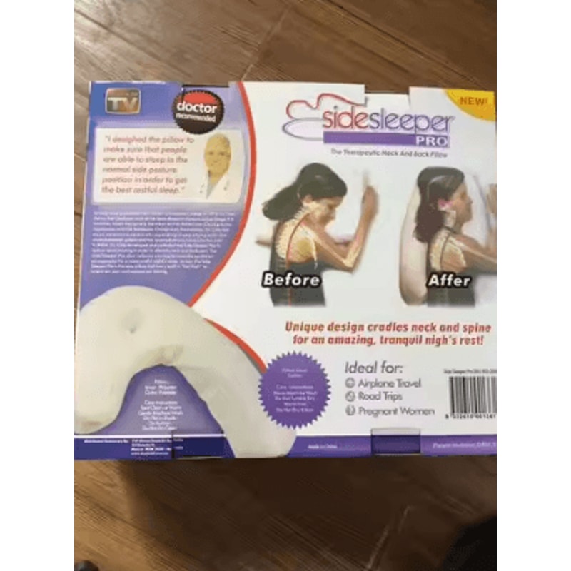 U Shaped Neck Support Pillow For Spine Protection And Side Sleepers 4