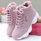 Winter Velvet Cotton Shoes Warm Thick Sole Casual Sneakers 2