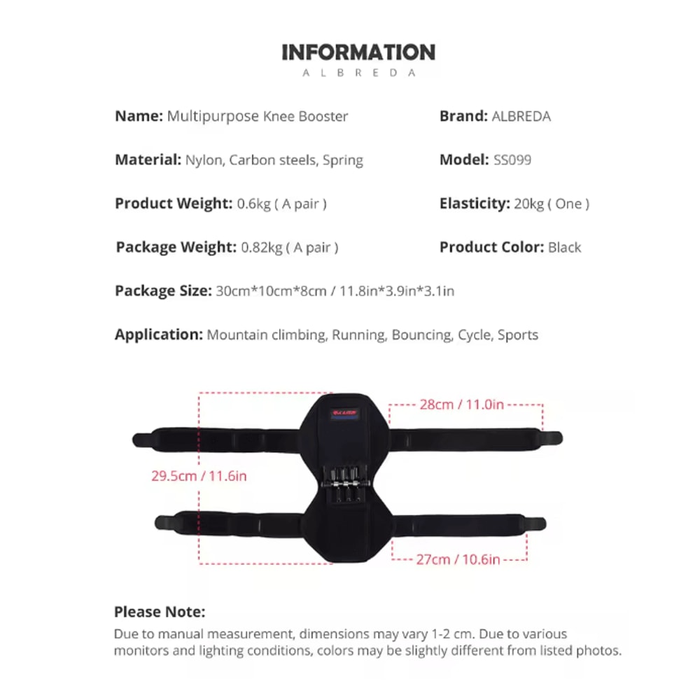 PowerLift Spring Knee Support Brace For Joint Stability And Pain Relief 3