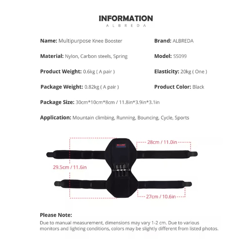 PowerLift Spring Knee Support Brace For Joint Stability And Pain Relief 3