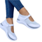 Comfort Knit Platform Sneakers For Women Casual Thick Sole Shoes 0