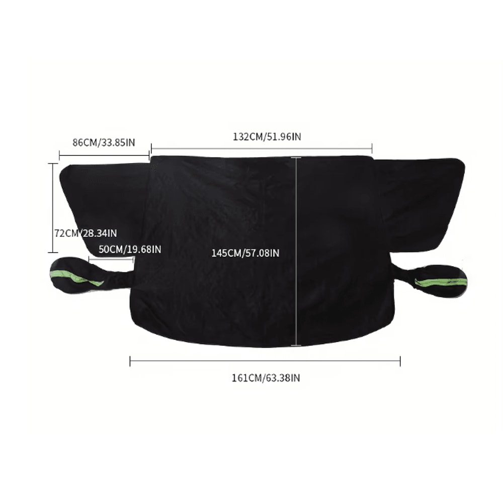WinterShield Pro Car Snow Cover Extended Windshield Protector 1