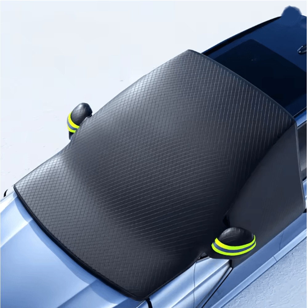 WinterShield Pro Car Snow Cover Extended Windshield Protector 4