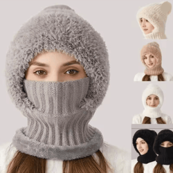 thermaknit winter hat and neck warmer beanie for women and men