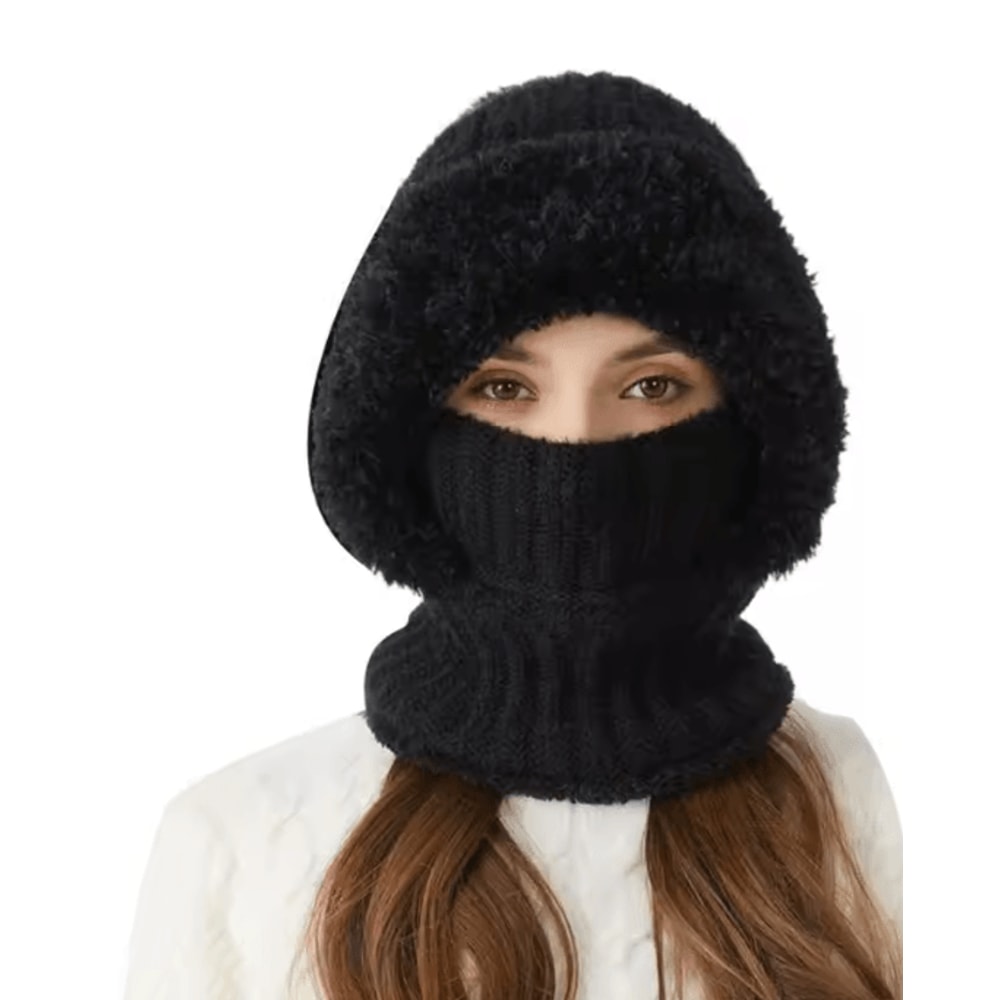 ThermaKnit Winter Hat And Neck Warmer Beanie For Women And Men 5