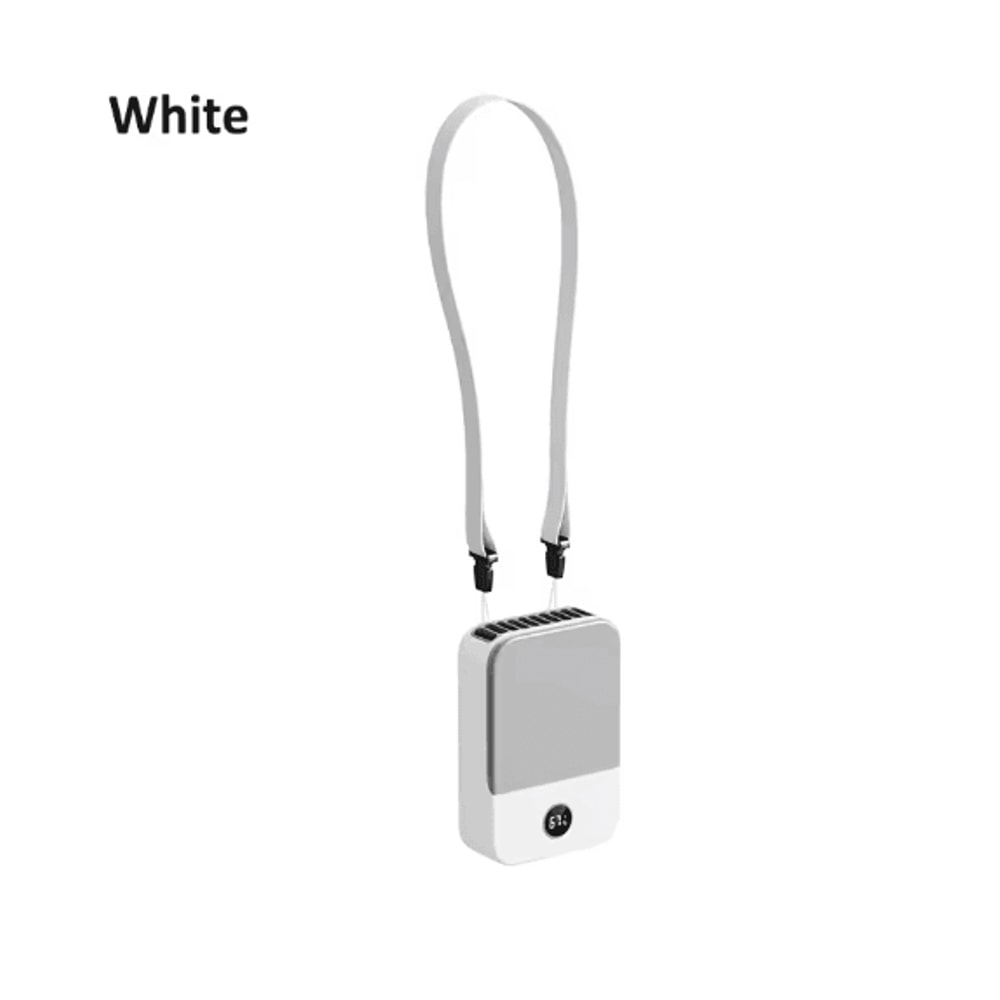 Portable Waist Fan Neck Hanging USB Mini Air Cooler 3