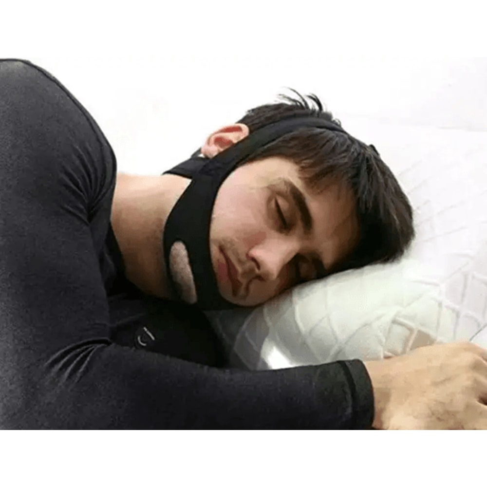 Adjustable Anti Snore Chin Strap Sleep Support Belt 0