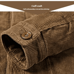 mens casual cotton jacket autumn winter lapel coat