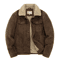 Mens Casual Cotton Jacket Autumn Winter Lapel Coat 2