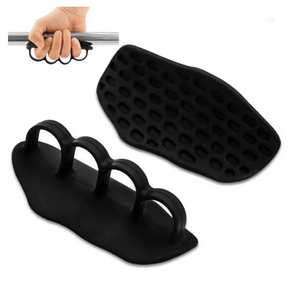 Silicone Weightlifting Grip Pads Anti Slip Palm Protection 5