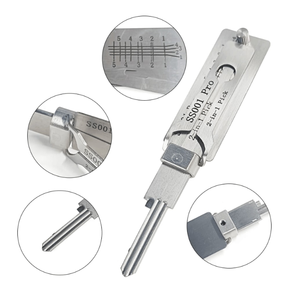 SS001 Pro Stainless Steel O Ring Pick Tool Kit For Precision Repair 1