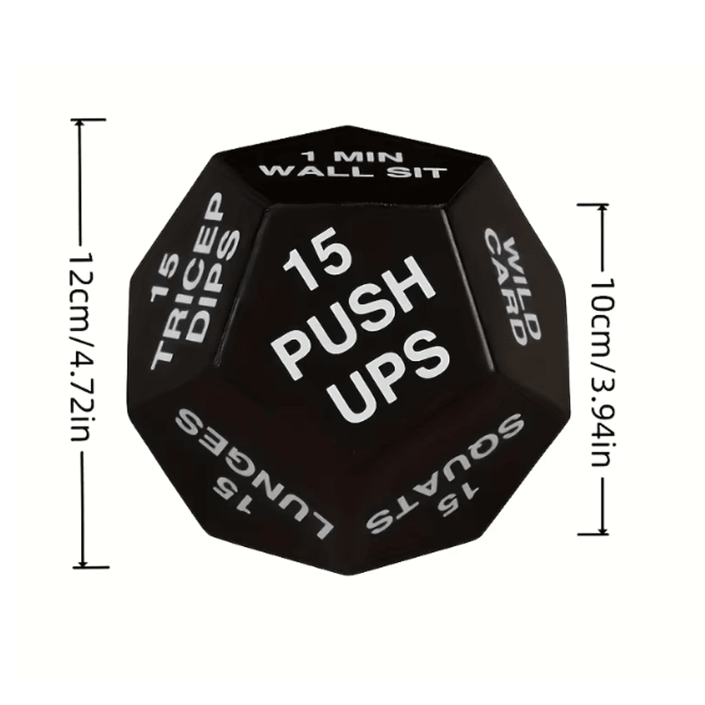 PowerDice 12 Sided Fitness Stress Ball Workout Challenge Trainer 1