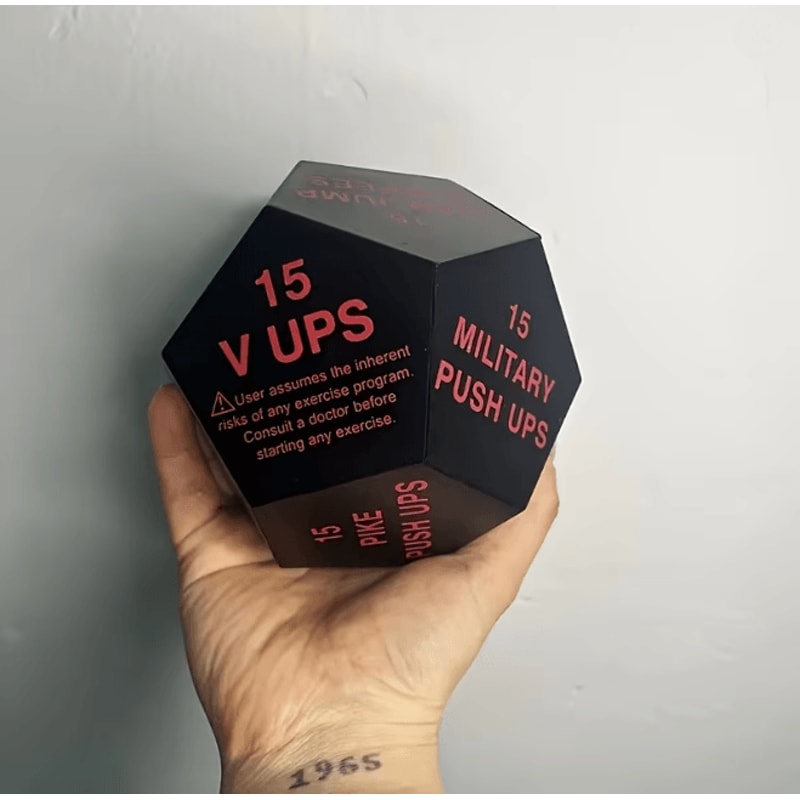 PowerDice 12 Sided Fitness Stress Ball Workout Challenge Trainer 2