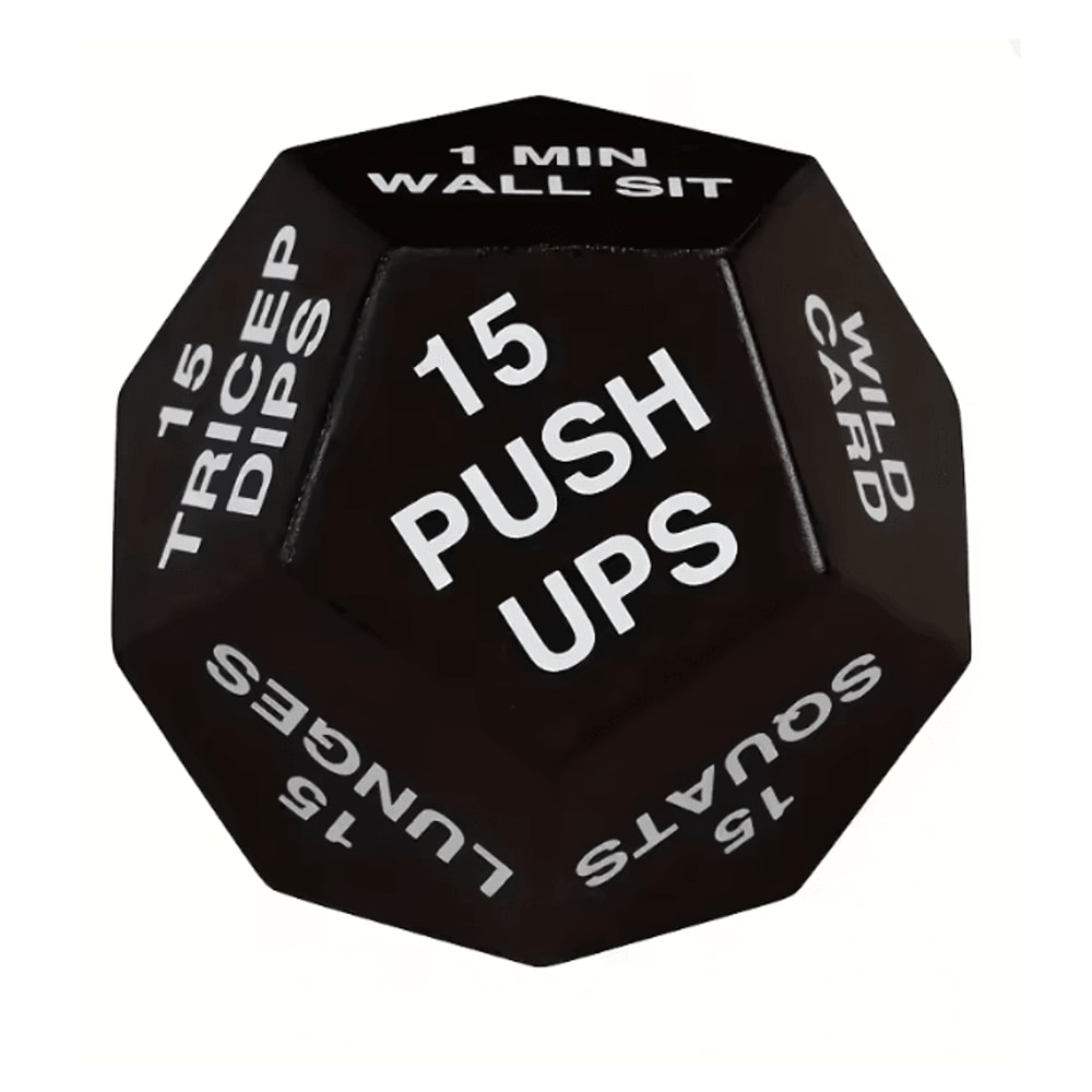 PowerDice 12 Sided Fitness Stress Ball Workout Challenge Trainer 0