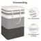 75L Large Laundry Hamper Basket With Handles Durable Clothes Storage Bag 1