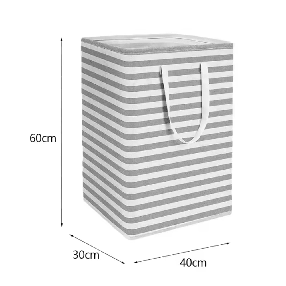 75L Large Laundry Hamper Basket With Handles Durable Clothes Storage Bag 5