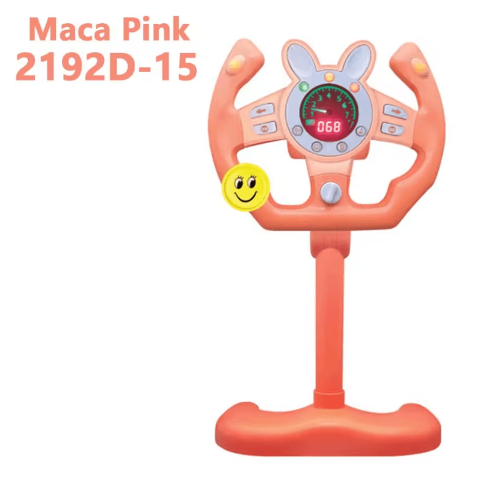 Kids Interactive Steering Wheel Toy With Lights And Sound 12