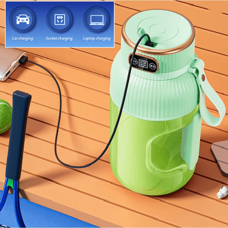 BlendGo Portable Electric Juicer Cup USB Rechargeable Smoothie Maker 1