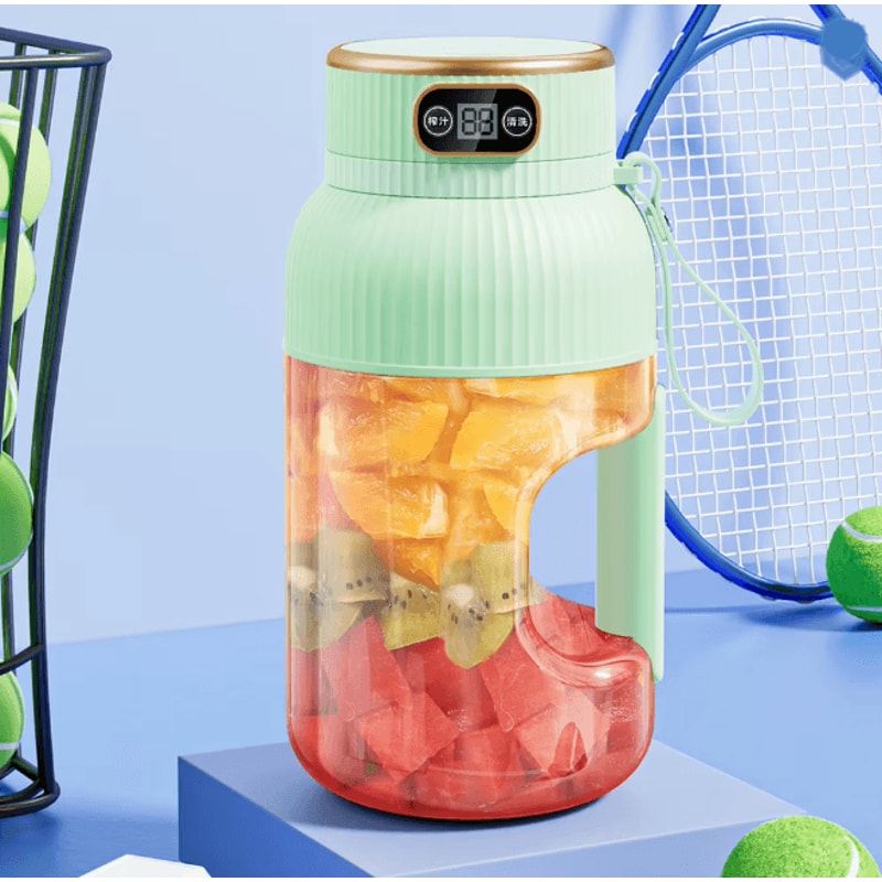 BlendGo Portable Electric Juicer Cup USB Rechargeable Smoothie Maker 2