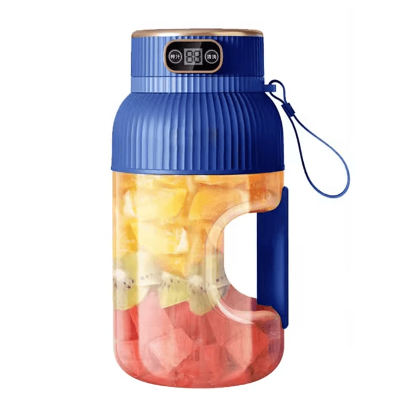 BlendGo Portable Electric Juicer Cup USB Rechargeable Smoothie Maker 6