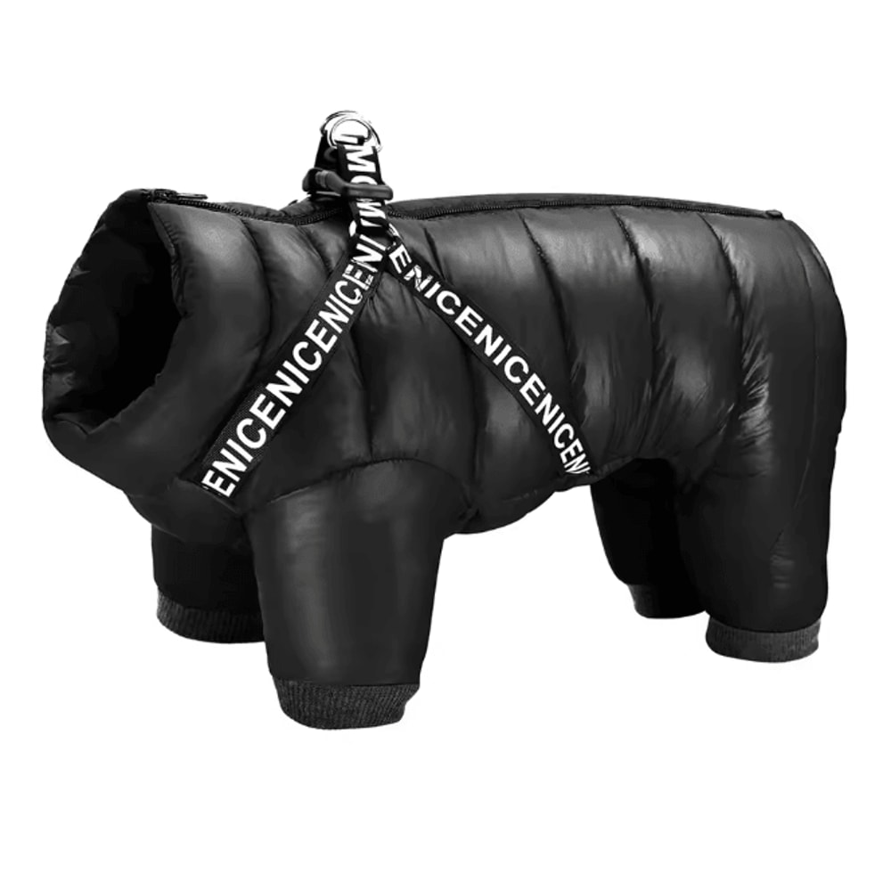 CozyPaws Winter Dog Coat With Built In Harness Warm Cotton Jacket 5