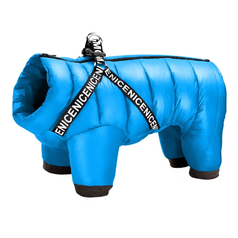 CozyPaws Winter Dog Coat With Built In Harness Warm Cotton Jacket 8