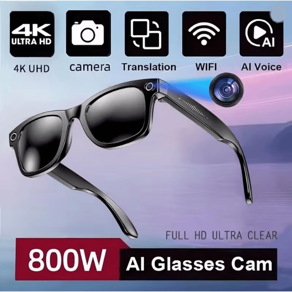 VisionPro AI Camera Smart Glasses With Translation And Call Function 3