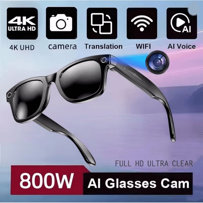 VisionPro AI Camera Smart Glasses With Translation And Call Function 3
