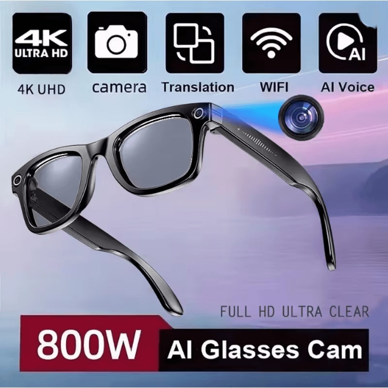VisionPro AI Camera Smart Glasses With Translation And Call Function 5