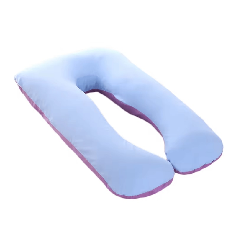 U Shape Pregnancy Pillow Case Cotton Cover For Maternity Support 9