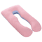 U Shape Pregnancy Pillow Case Cotton Cover For Maternity Support 4