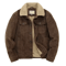 Mens Corduroy Padded Winter Jacket Casual Zip Parka Coat 0