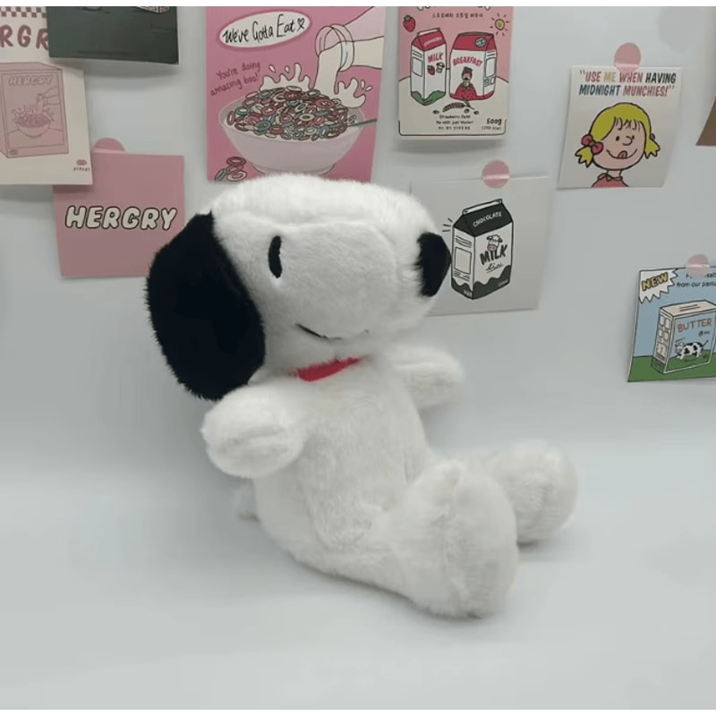 Snoopy Plush Toy Pillow 30cm Soft Cartoon Stuffed Doll For Kids 2