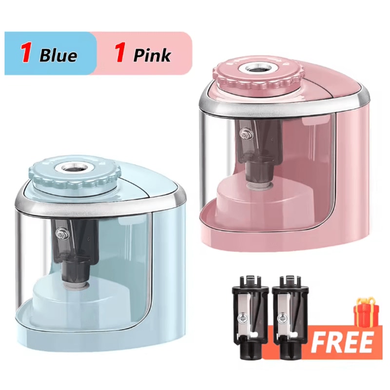 TENWIN Electric Pencil Sharpener Portable Desktop Automatic Sharpener For School And Office 9