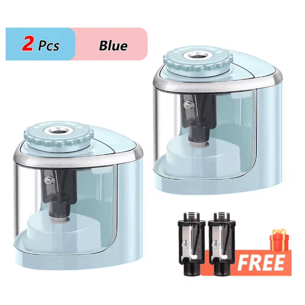 TENWIN Electric Pencil Sharpener Portable Desktop Automatic Sharpener For School And Office 6