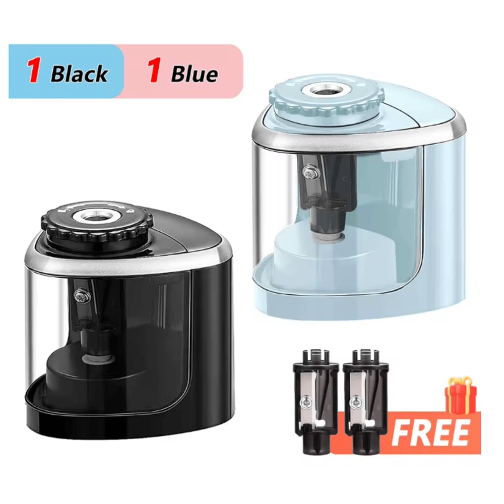 TENWIN Electric Pencil Sharpener Portable Desktop Automatic Sharpener For School And Office 7