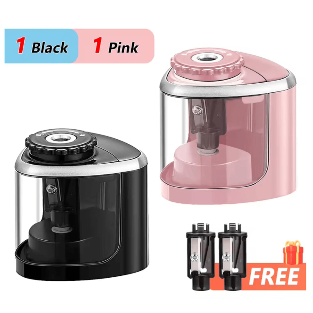 TENWIN Electric Pencil Sharpener Portable Desktop Automatic Sharpener For School And Office 8