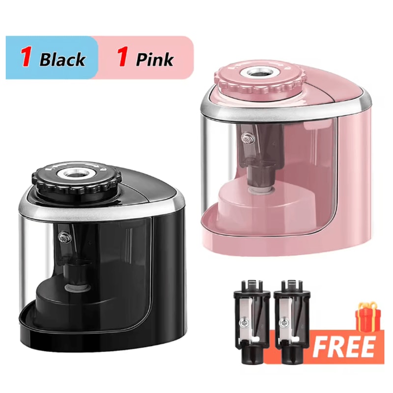 TENWIN Electric Pencil Sharpener Portable Desktop Automatic Sharpener For School And Office 8