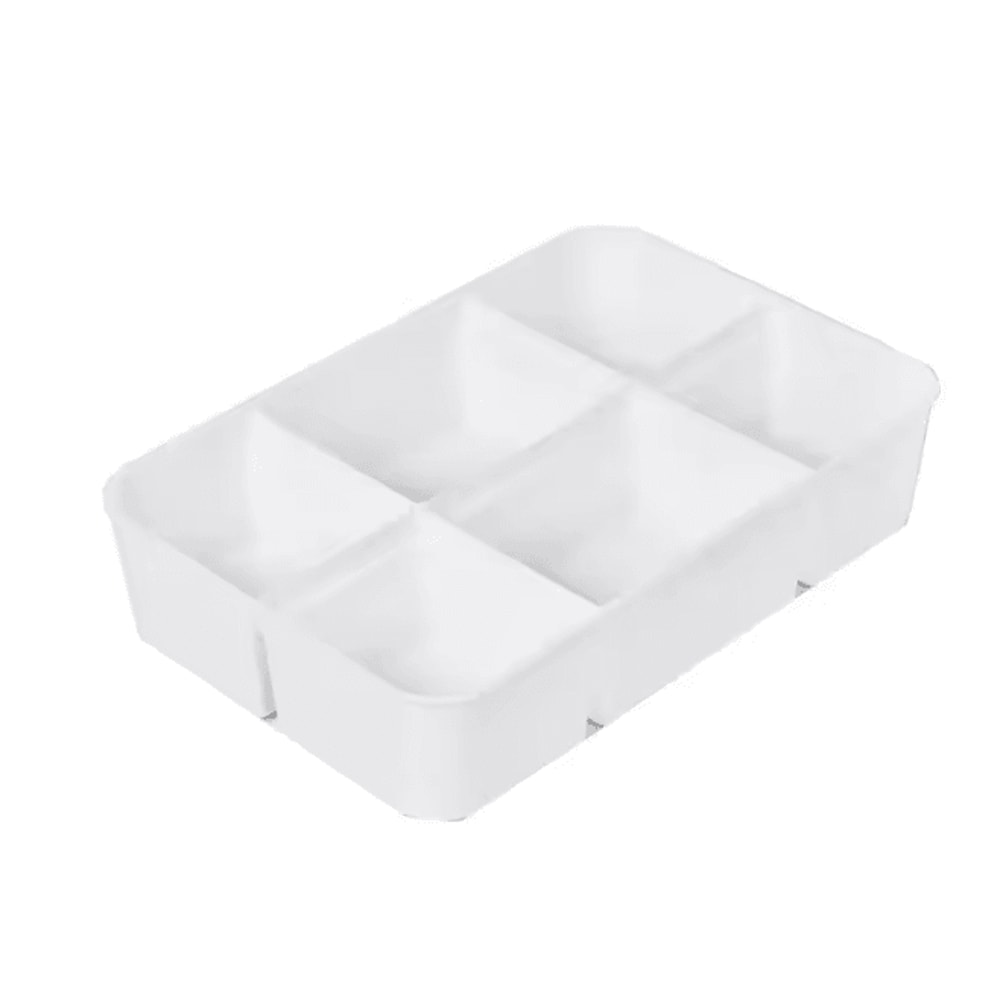 4 Layer Transparent Storage Box With Drawers Portable Plastic Organizer Case 7