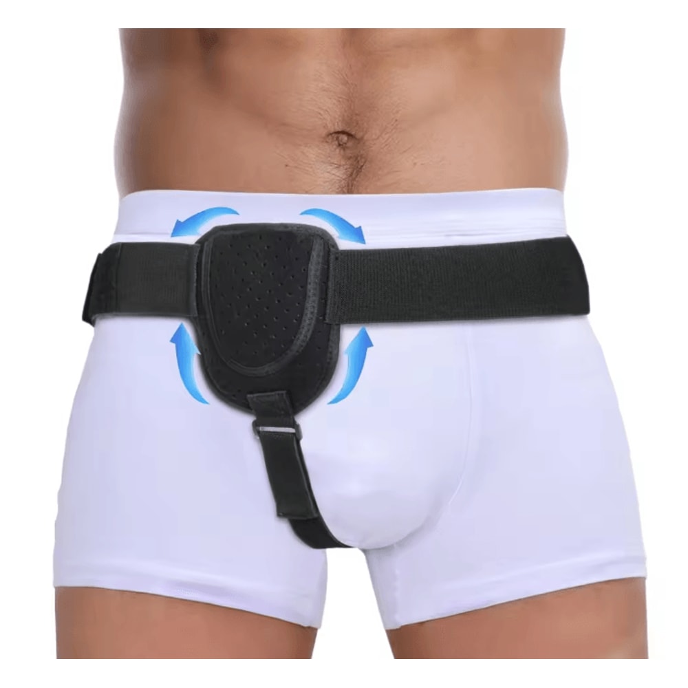 Adjustable Groin Support Belt With Compression Pads For Men And Women 0