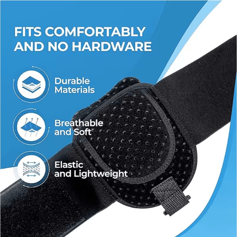 Adjustable Groin Support Belt With Compression Pads For Men And Women 1