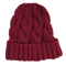 Womens Knit Pom Pom Beanie Winter Ponytail Hat With Ear Braids 5