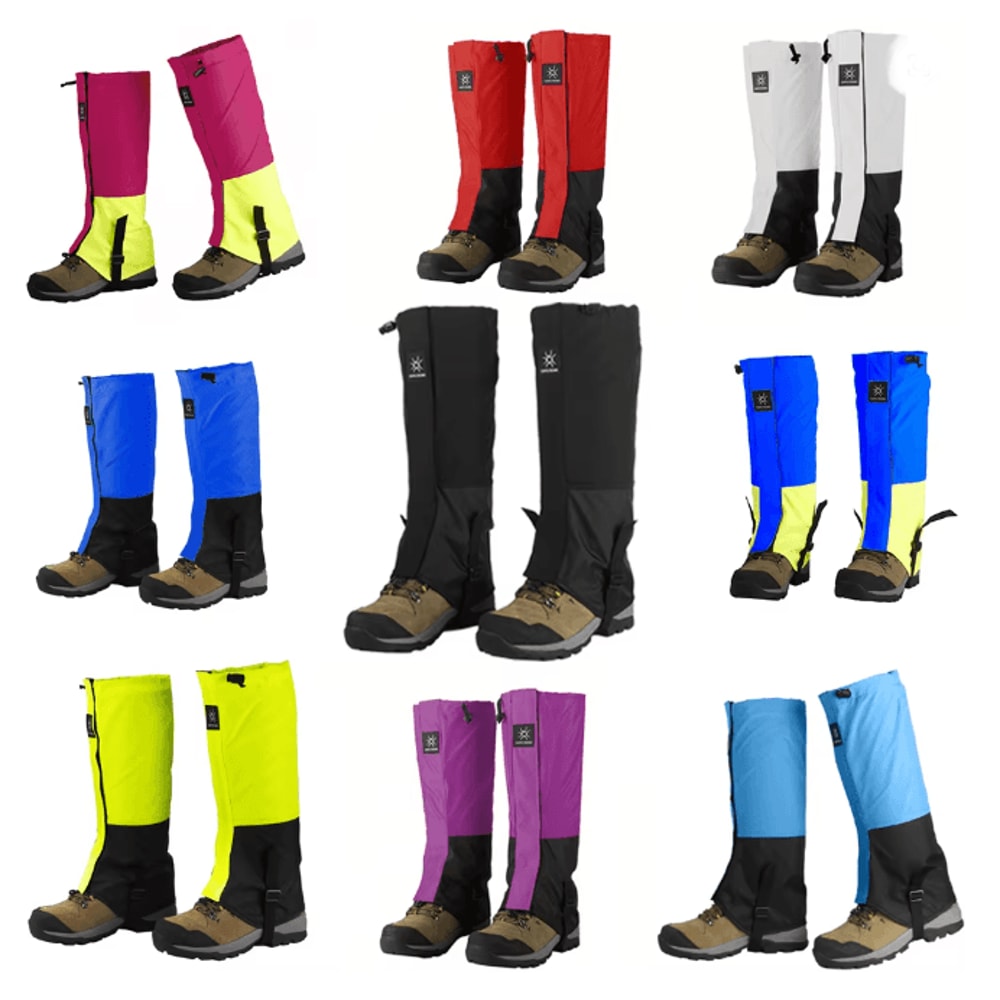 Waterproof Leg Gaiters For Snow Hiking And Desert Sand Protection 0