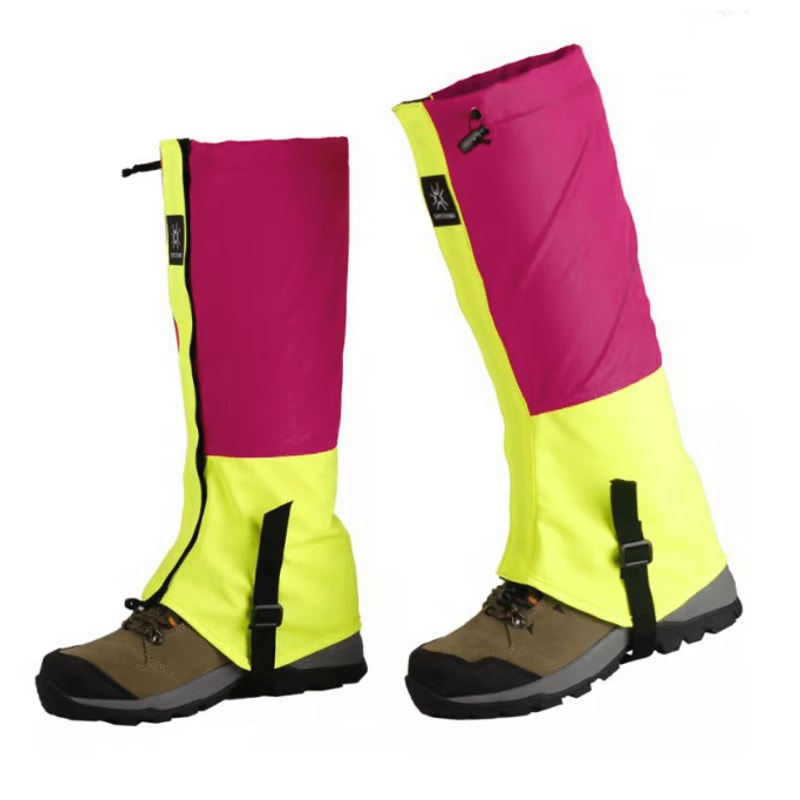 Waterproof Leg Gaiters For Snow Hiking And Desert Sand Protection 14