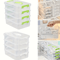 Transparent Stackable Storage Box With Grid Drawers For Building Blocks And Tools 2