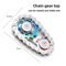 Metal Fidget Spinner Desk Toy With Gear Design For Stress Relief 2