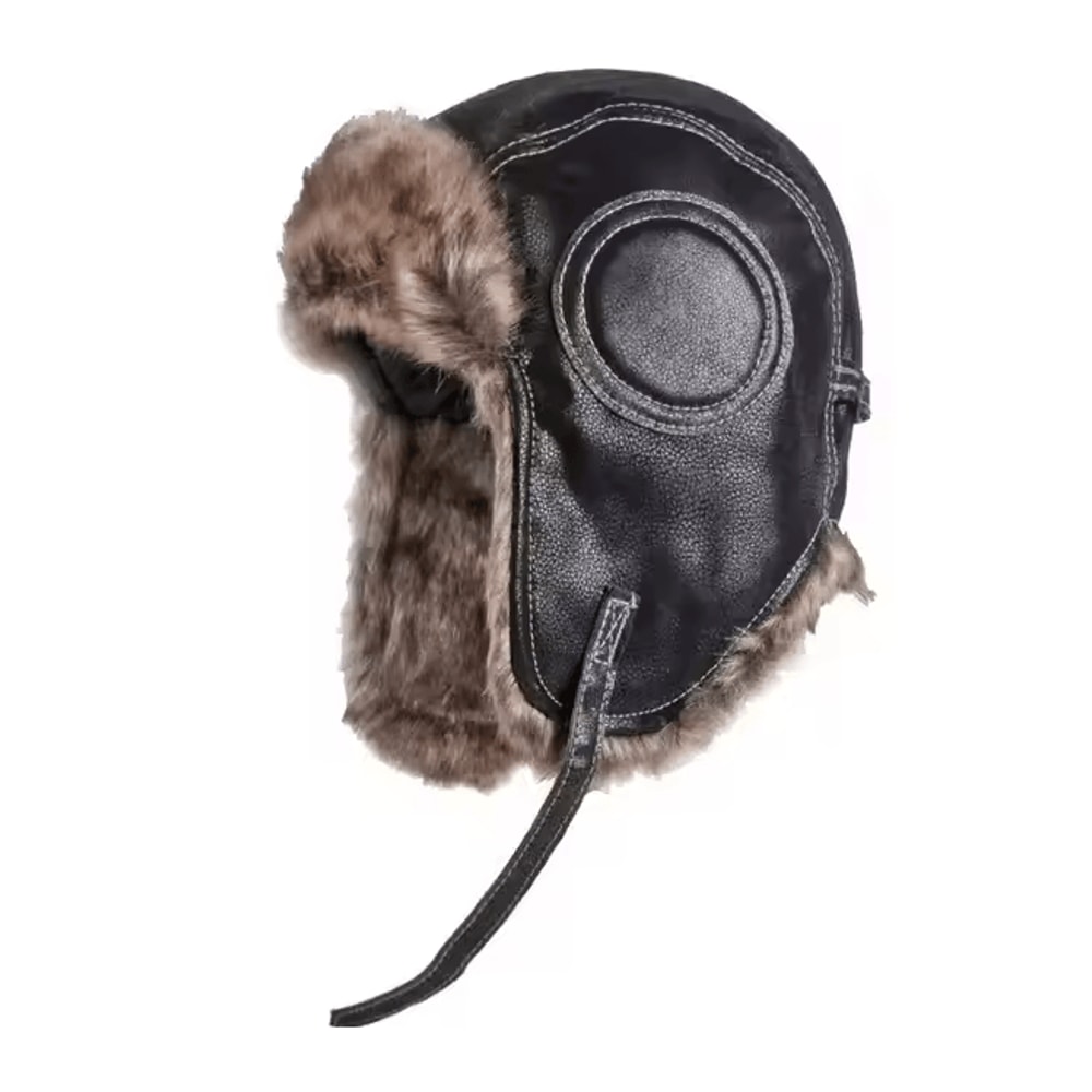 Russian Ushanka Bomber Hat Thick Winter Fur Earflap Cap For Men And Women 7