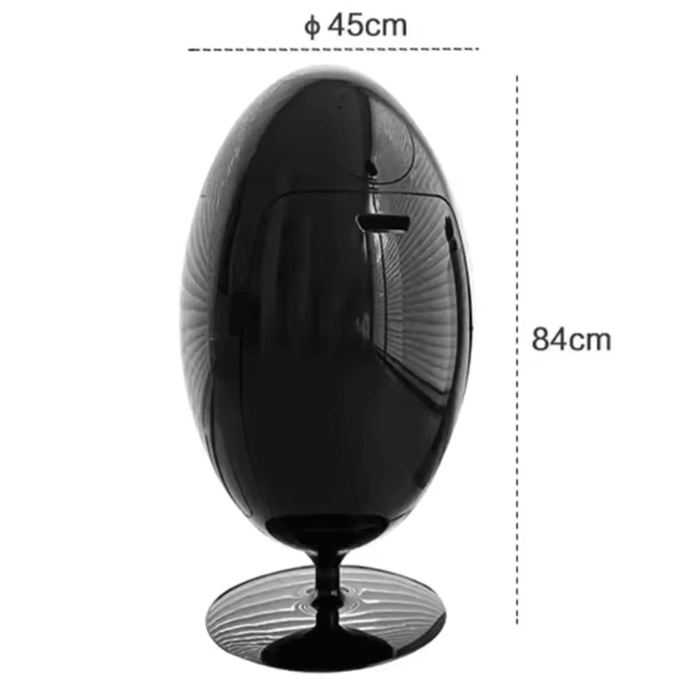 Dinosaur Egg Trash Can Large Capacity Creative Cartoon Waste Bin 5